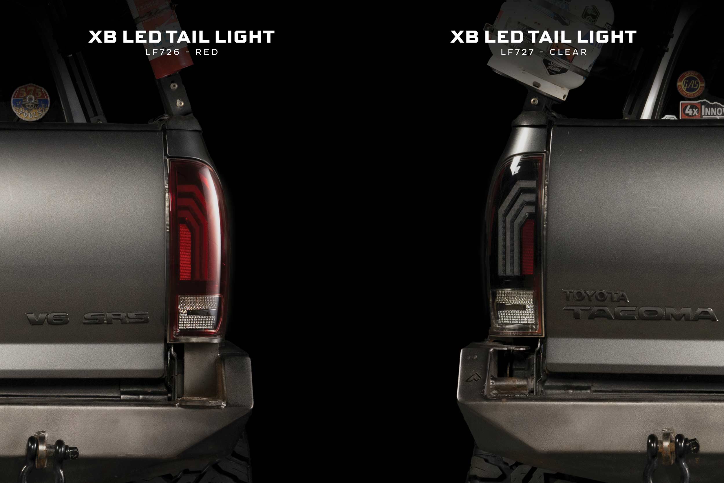 LF727 | Toyota Tacoma (05-15) Morimoto XB Clear LED Tail Lights
